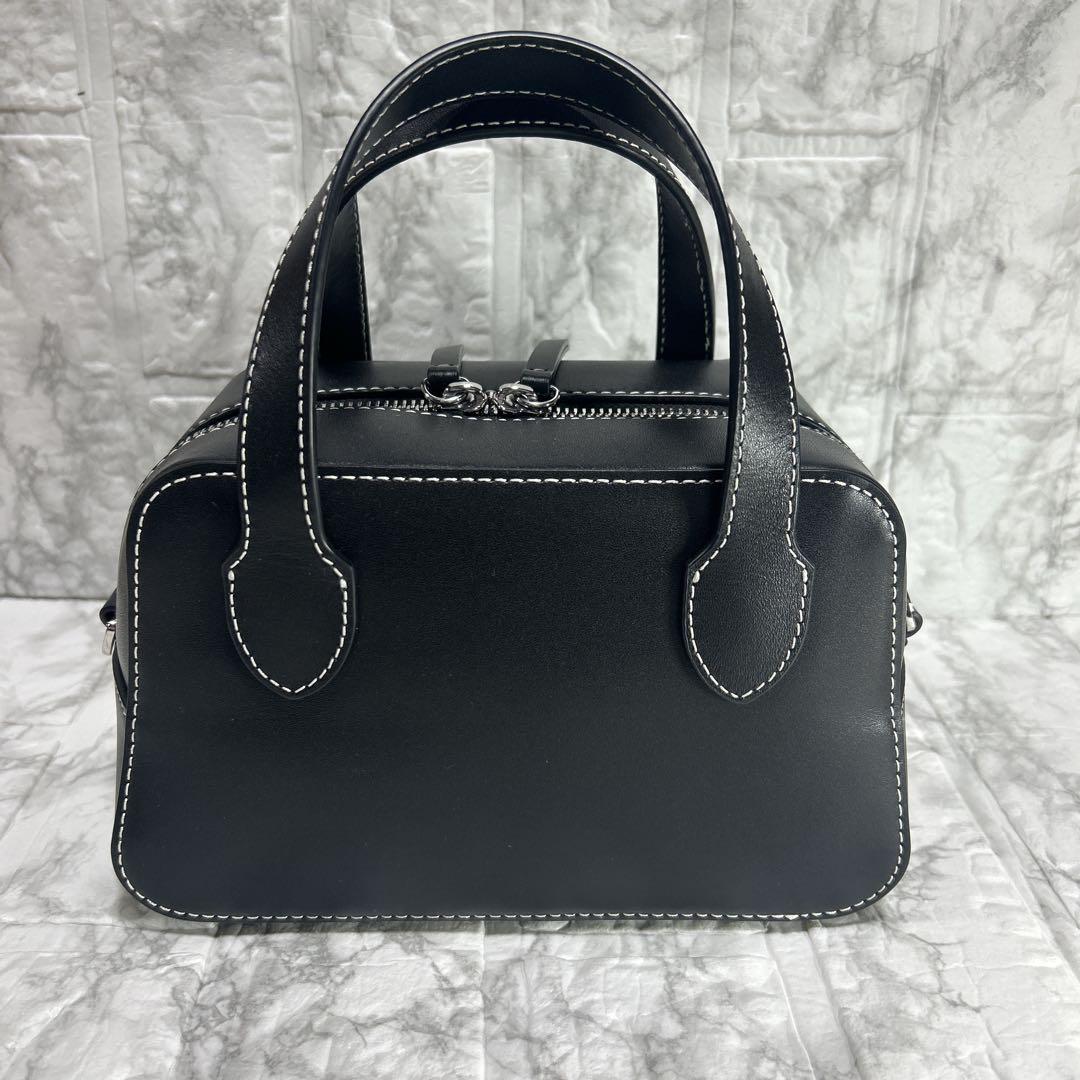 OHGA オーガ MINI BOSTON BAG ミニボストンバッグ 黒 - メルカリ