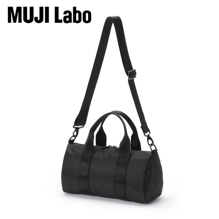 新品未使用】MUJI Labo 再生ナイロンミニボストンバッグ - メルカリ