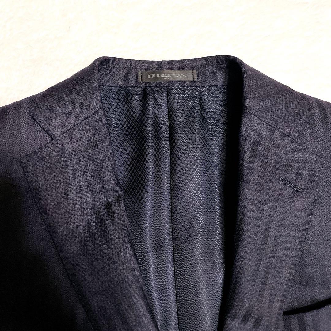 美品】HILTONTIME スーツ Super150's ビキューナ 最高級