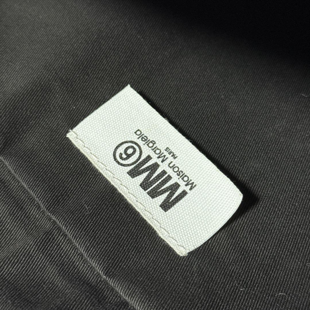 極美品✨MM6 trois6 レザー クロスショルダーバッグ ブラック - メルカリ