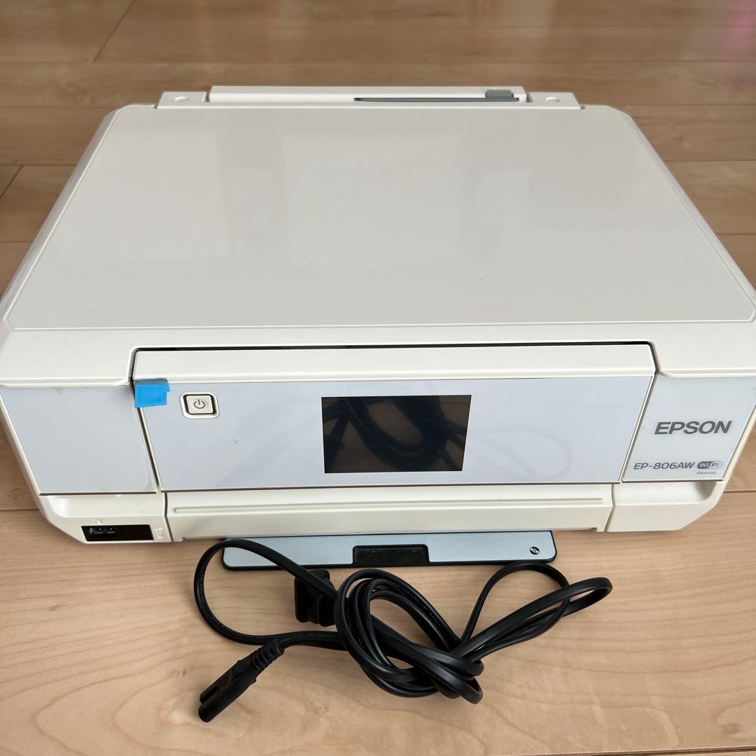 EPSON EP-806AW インクジェットプリンター 本体　（ジャンク品） EP-806AW EP-707A ジャンクまとめて EPSON - メルカリ