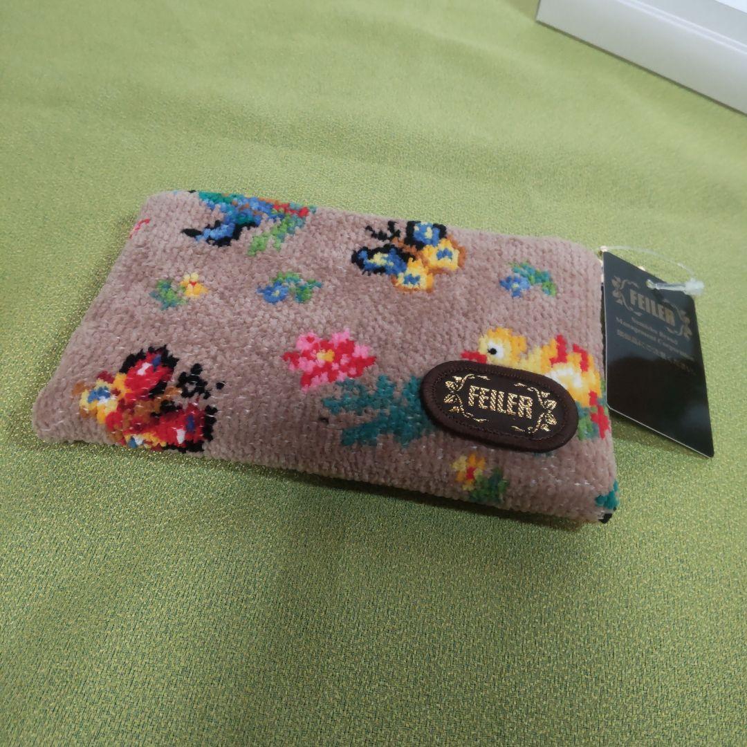 限定品 フェイラー ハンカチ ポーチ ケース 未使用 ハイジ ブラウン