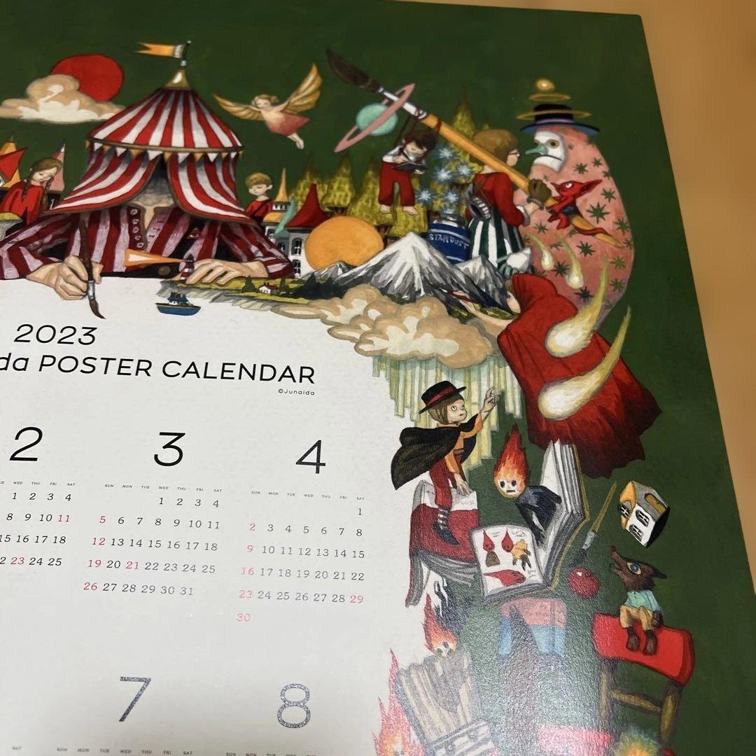 額縁付き】junaida ジュナイダ 2023年版 ポスターカレンダー A2 - メルカリ