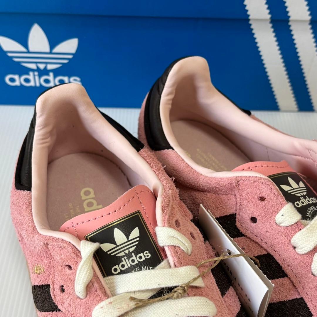 新品未使用　adidas アディダス　サンバ　SAMBAE 24.5cm ピンク