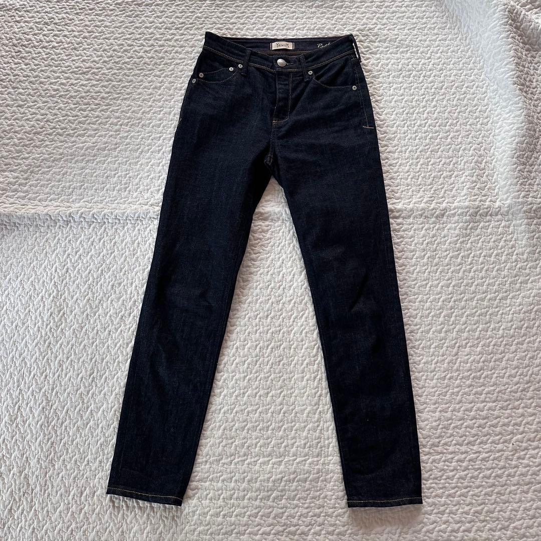 ヤヌーク YANUK RUTHルース スリムテーパード デニムパンツ 24 - メルカリ