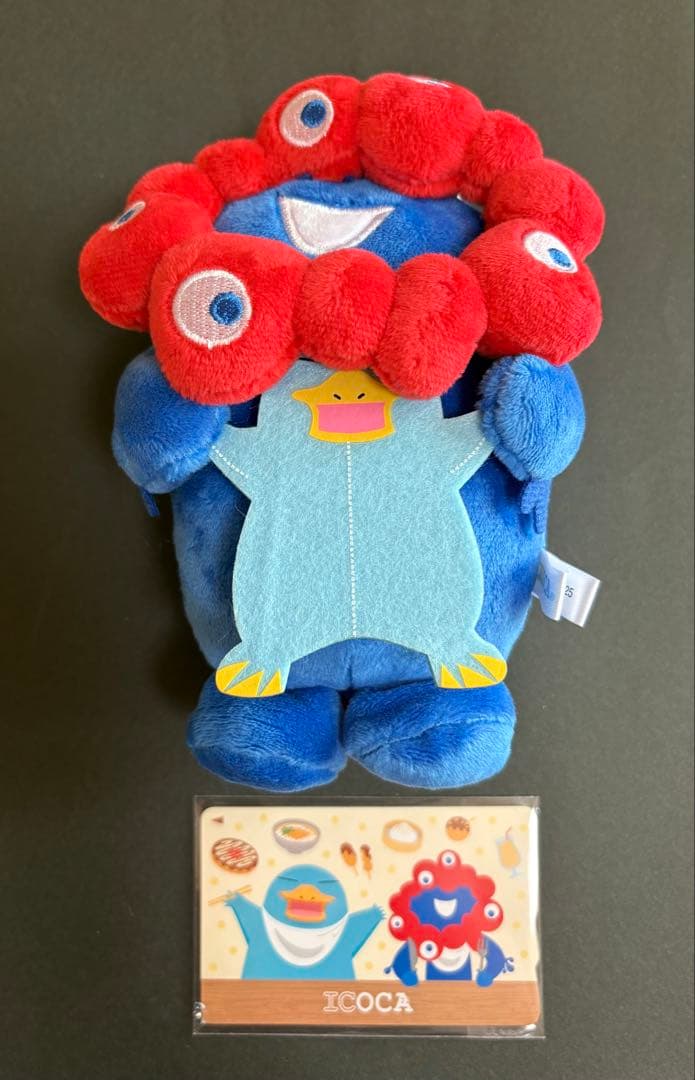 大阪・関西万博 ICOCA＋ミャクミャク＆イコちゃんコラボぬいぐるみパス
