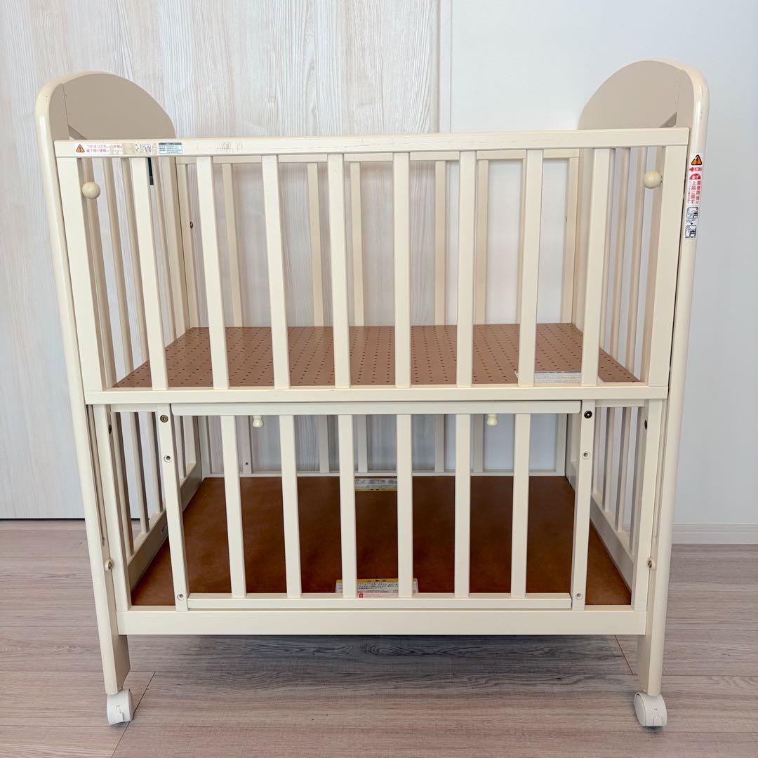 ✨綺麗✨カトージ ミニベビーベッド ミニ立ちベッド(プチバニラ