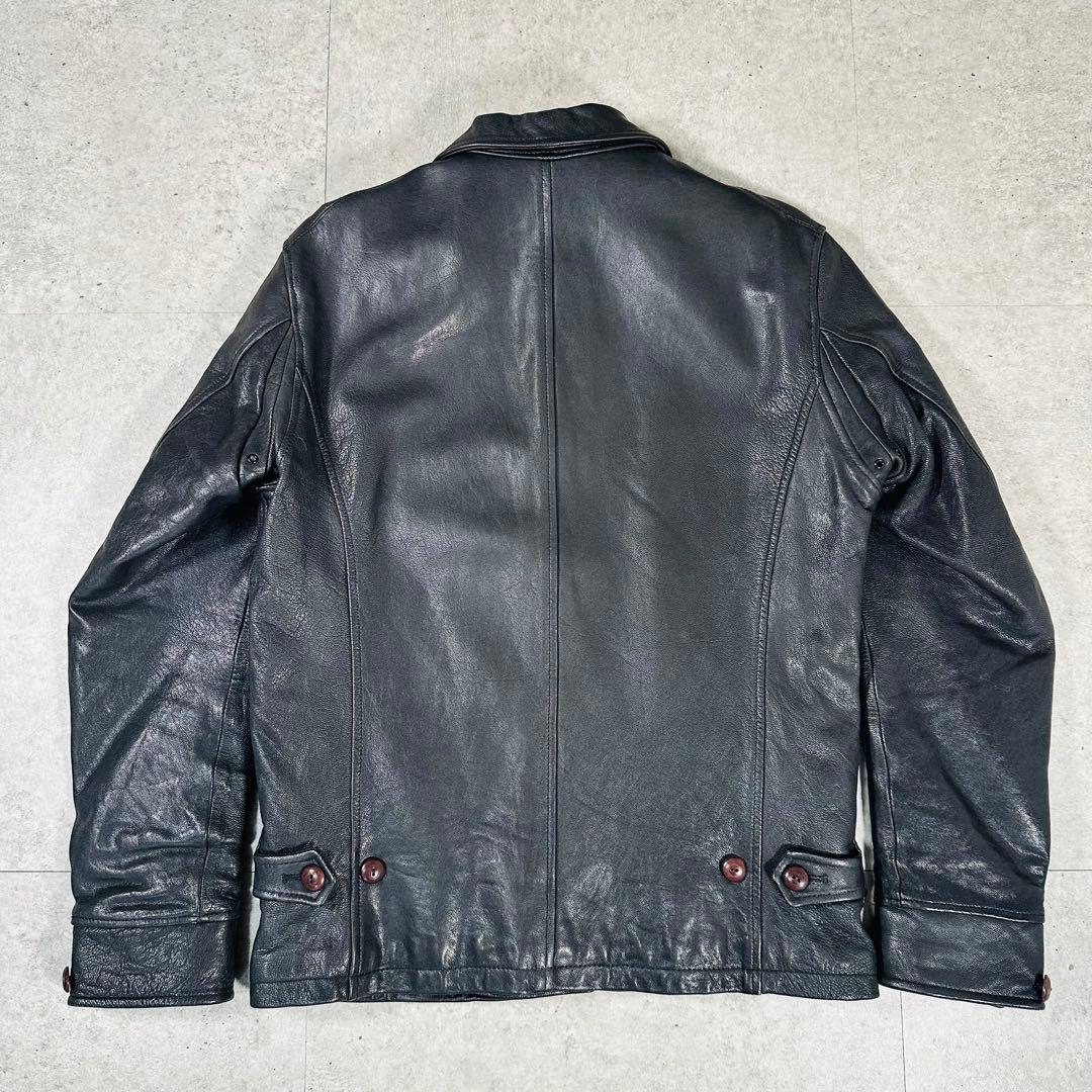 COOTIE クーティ ゴートレザージャケット ブラック サイズM - メルカリ