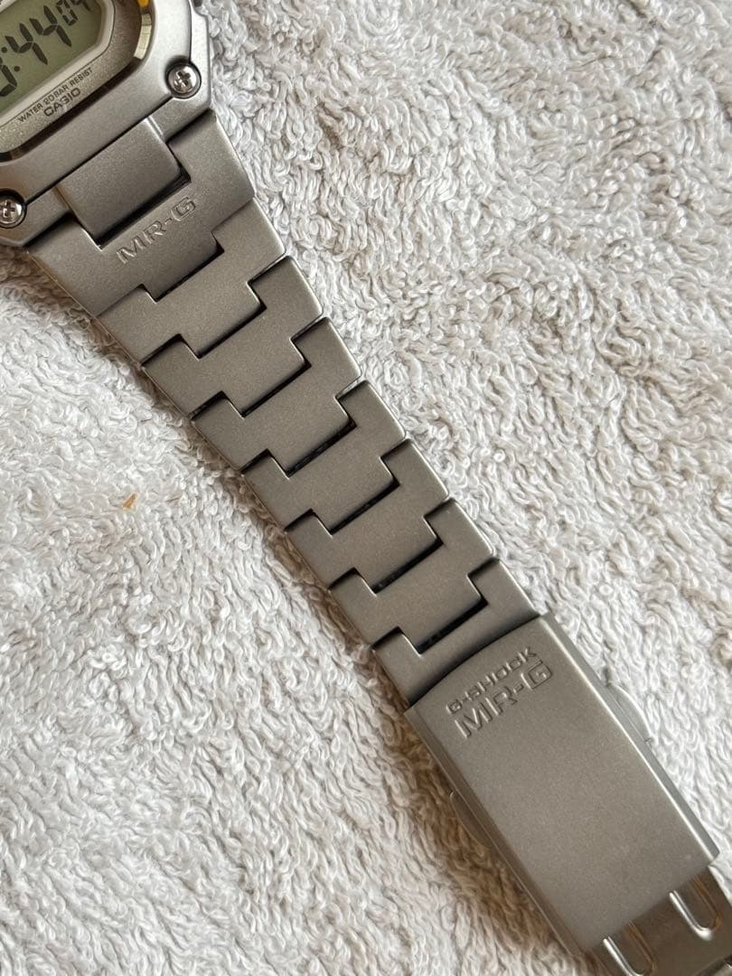 極美品】カシオMRG-110T初代フルメタルGショック角形チタン - メルカリ