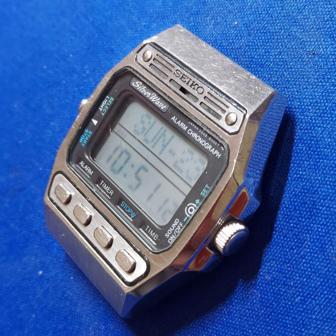 稼働品】 SEIKO セイコー シルバーウェーブ デジタル メンズ - メルカリ