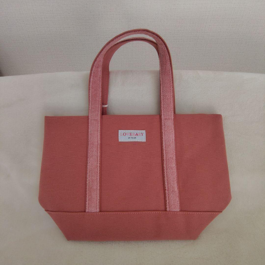 【新品】オールドテディガール ワッペントートバッグ《ピンク小》フェイラー（匿名）