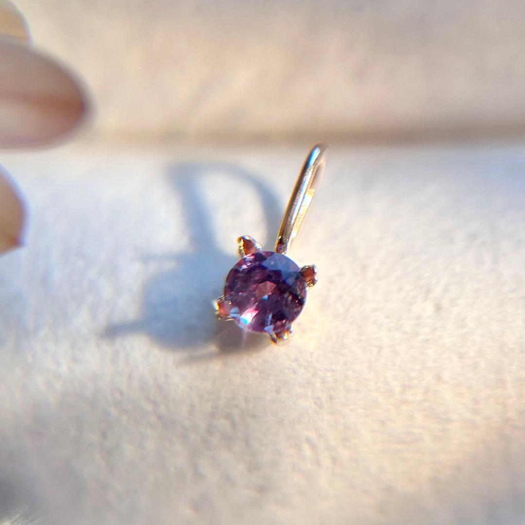 K10刻印あり！ソーティング付き♪ アレキサンドライトのペンダントトップ 楽天市場】アレキサンドライト（ペンダントトップ｜レディース