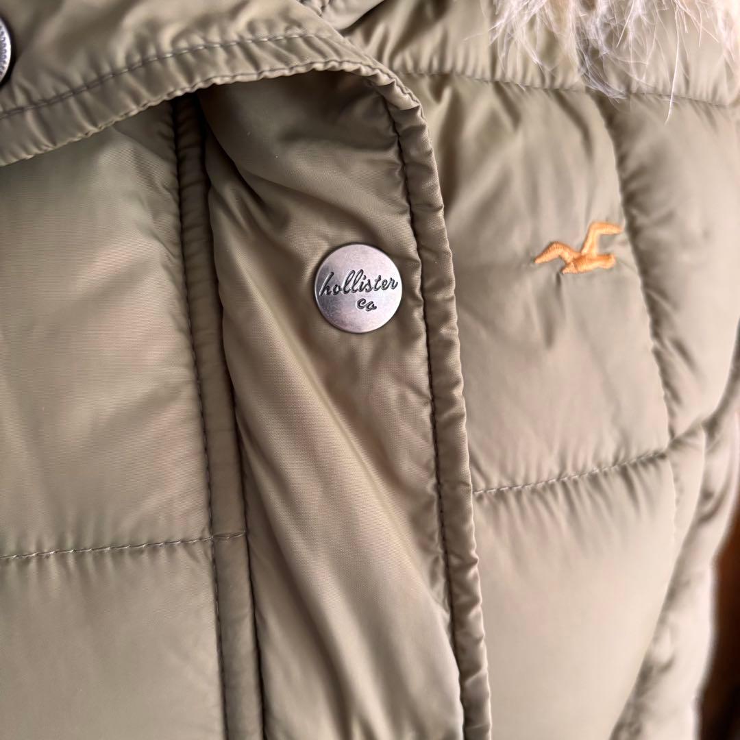 hollister y2k ファーダウン グランジ ホリスター 短丈 パファー