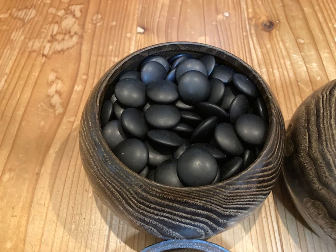 碁石 蛤碁石・那智黒石 セット （直径約22mm） - メルカリ