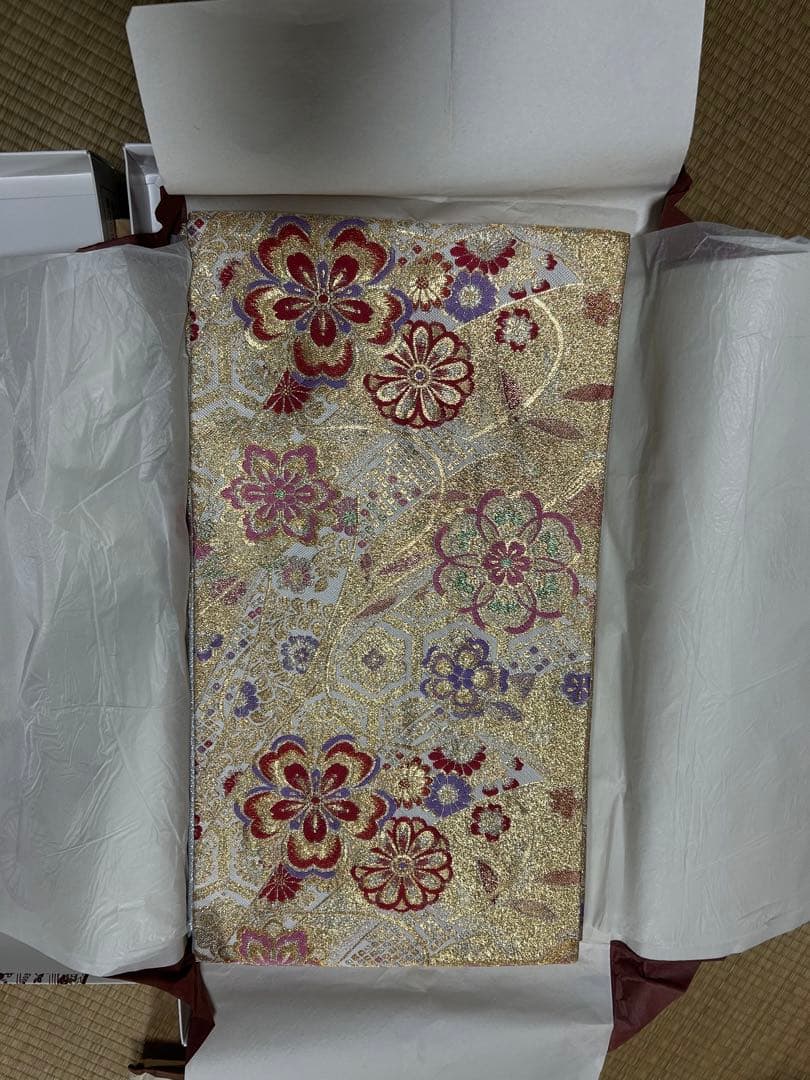 鈴乃屋 振袖フルセット 赤色花柄 (ファーは別売り) - メルカリ