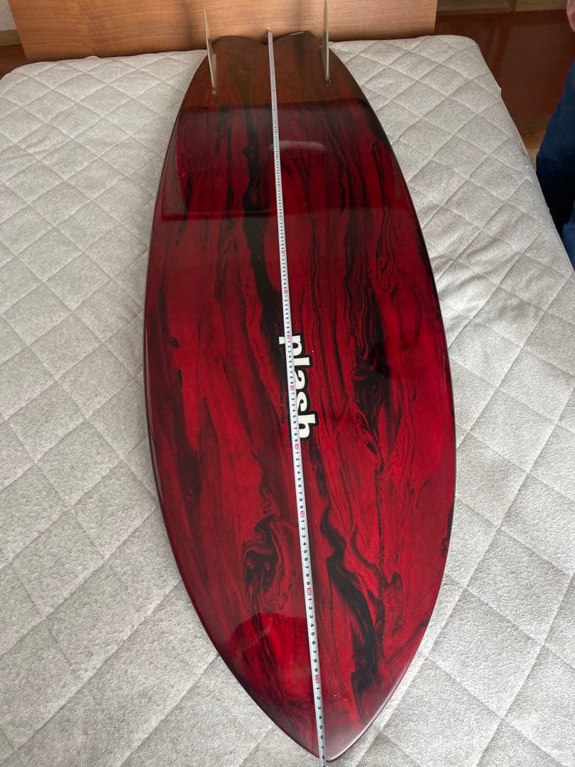 新品ハードケース付　plash プラッシュ　サーフボード　5.11ft 177㎝
