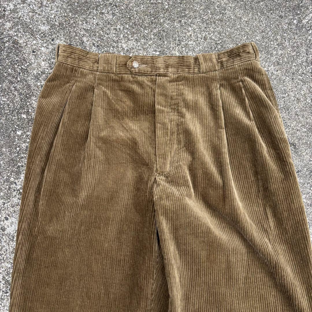 80s フランス製 Euro vintage コーデュロイパンツ 太畝 opti - メルカリ