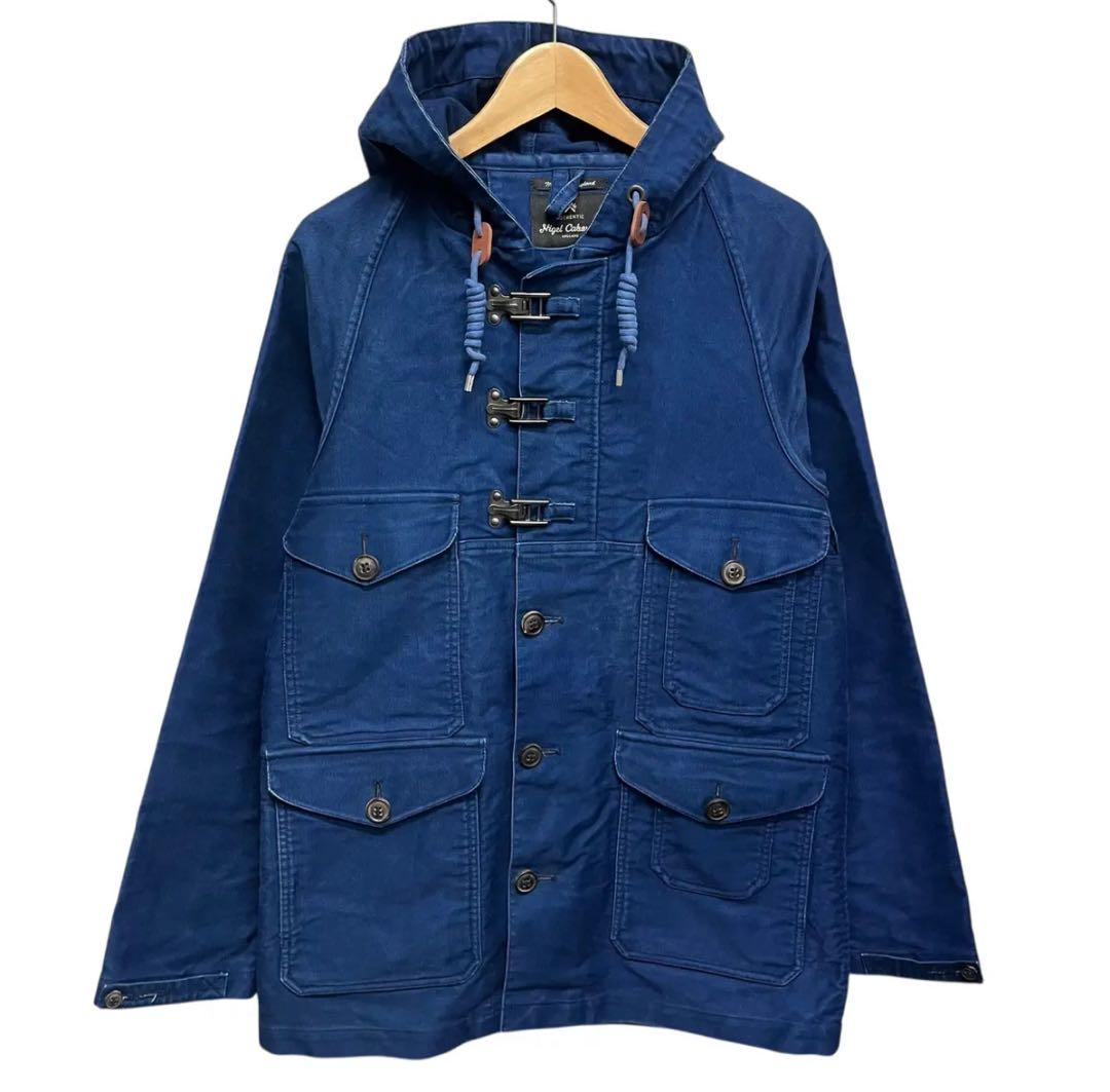 NIGEL CABOURN/WASHED CAMERAMAN JKT/インディゴ Absolutely insane Nigel Cabourn 'SAMPLE' Cloud Camo Cameraman