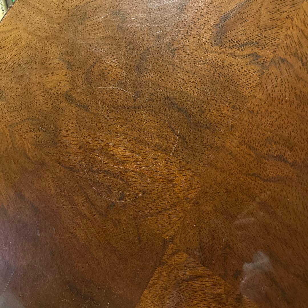 昭和ヴィンテージ】高級家具ラウンドテーブル