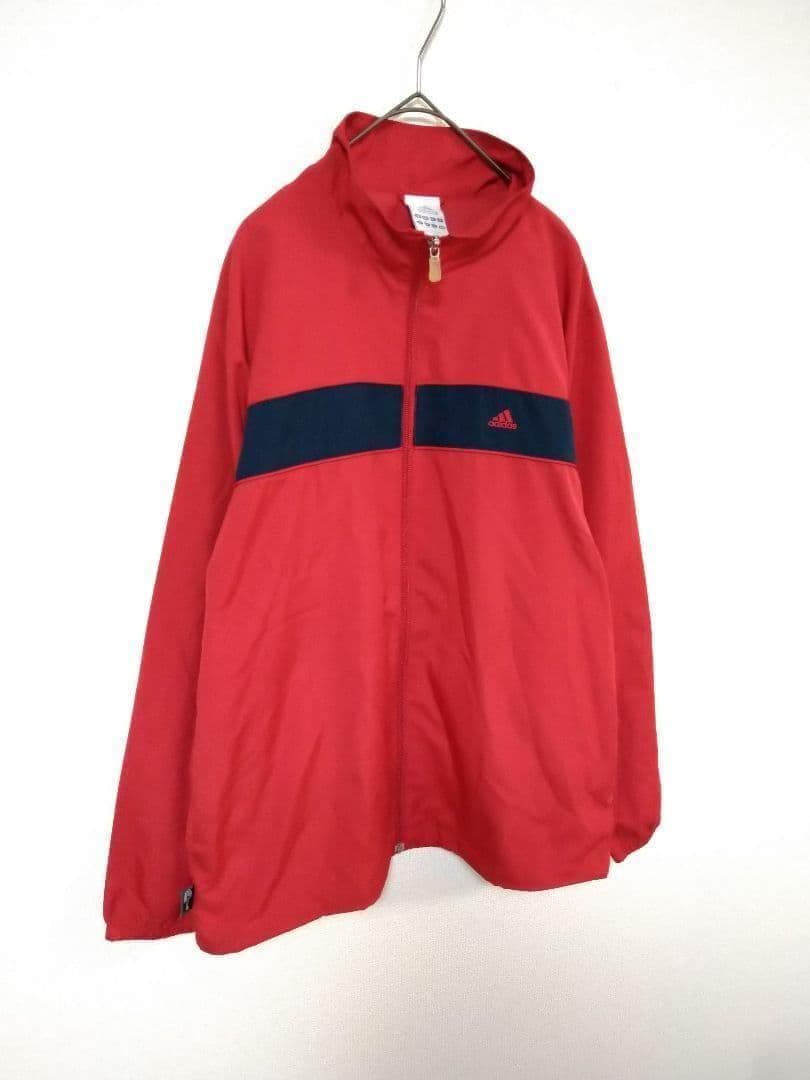 希少 y2k 2004年 アディダス ナイロンジャケット メンズLレディース
