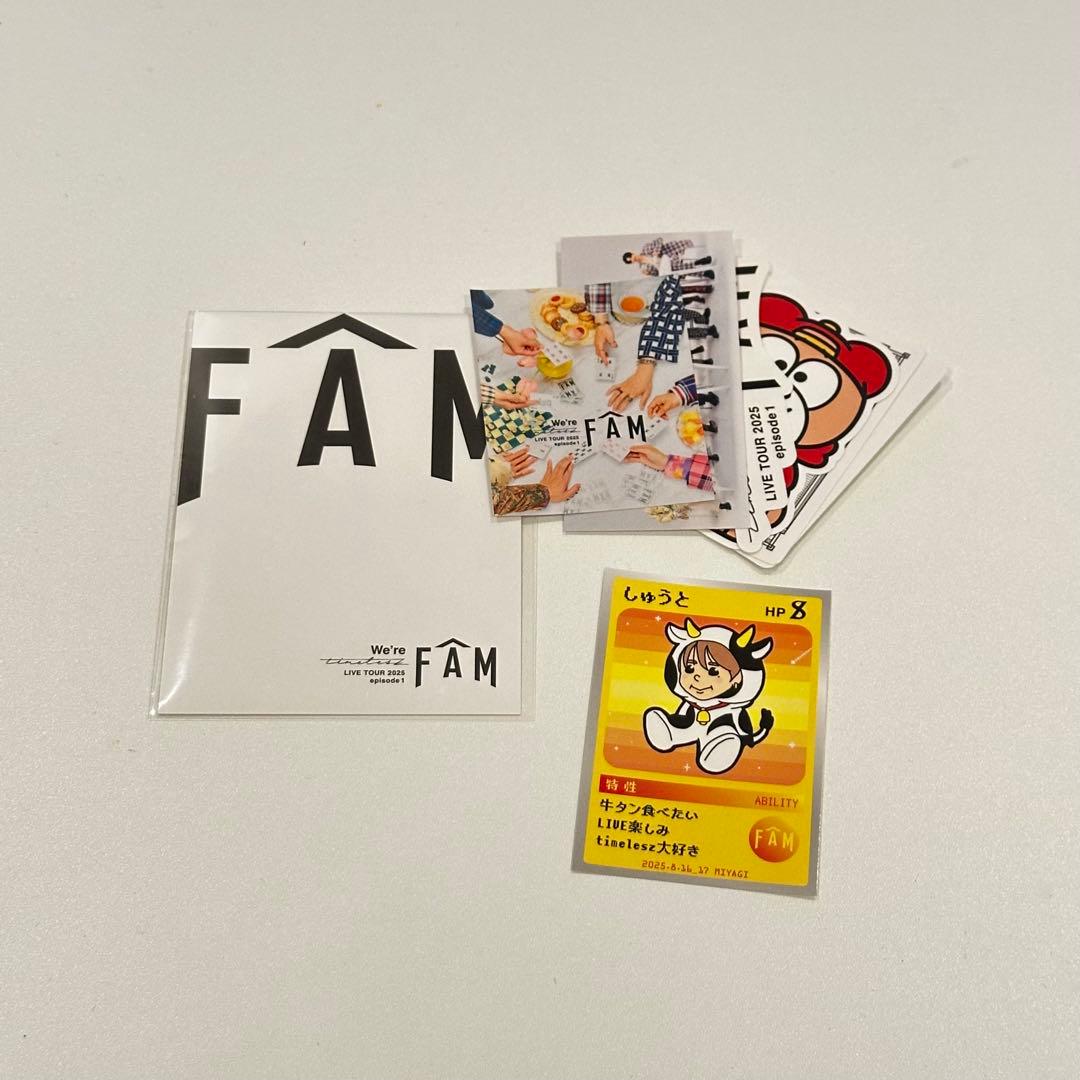 timelesz FAM 会場限定ステッカーセット 宮城 猪俣周杜 - メルカリ