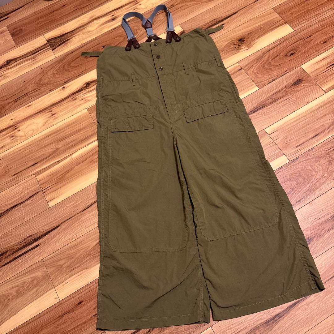 MARET CNウエザーミリタリーハイ&ローサロペット　01 MARET/CNウェザーミリタリーハイ&ロー サロペット | LITTLE FIELD