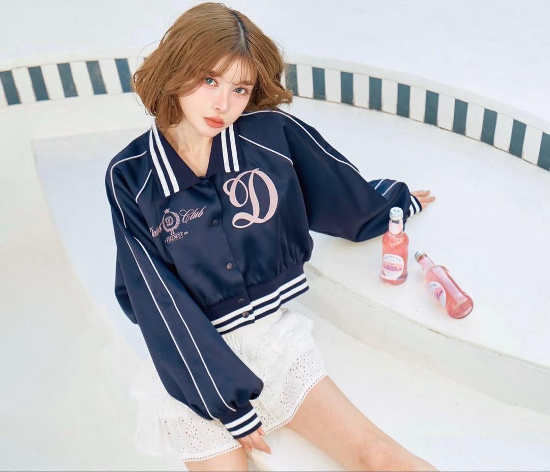 新品未使用！Darich ダーリッチ スカジャン NVY ネイビー 青 ダーリッチ Darich Clubスカジャン ネイビー NVY｜Yahoo!フリマ（旧