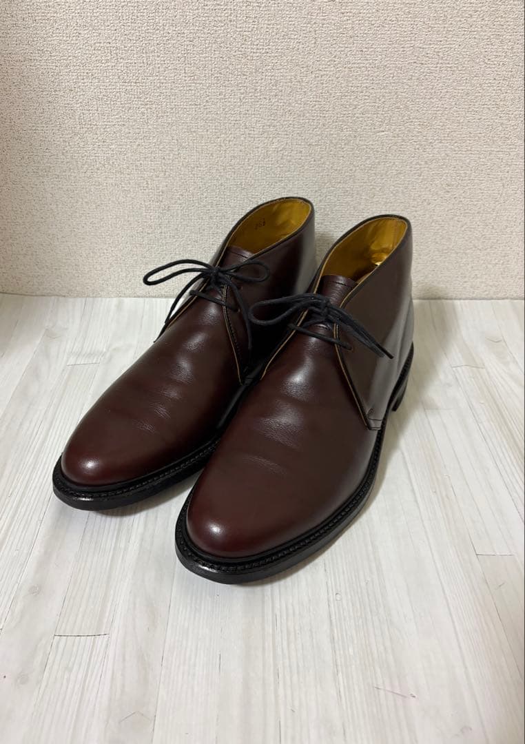 【美品】REGAL リーガル チャッカブーツJM16 261/2 ダークブラウン REGAL（リーガル） チャッカブーツ メンズ 雪道対応ソール ゴアテック