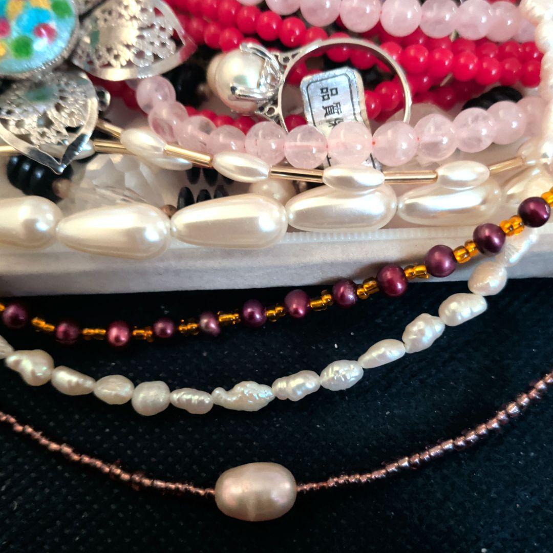 遺品整理 生前整理アクセサリーまとめ売り ネックレス リング - メルカリ