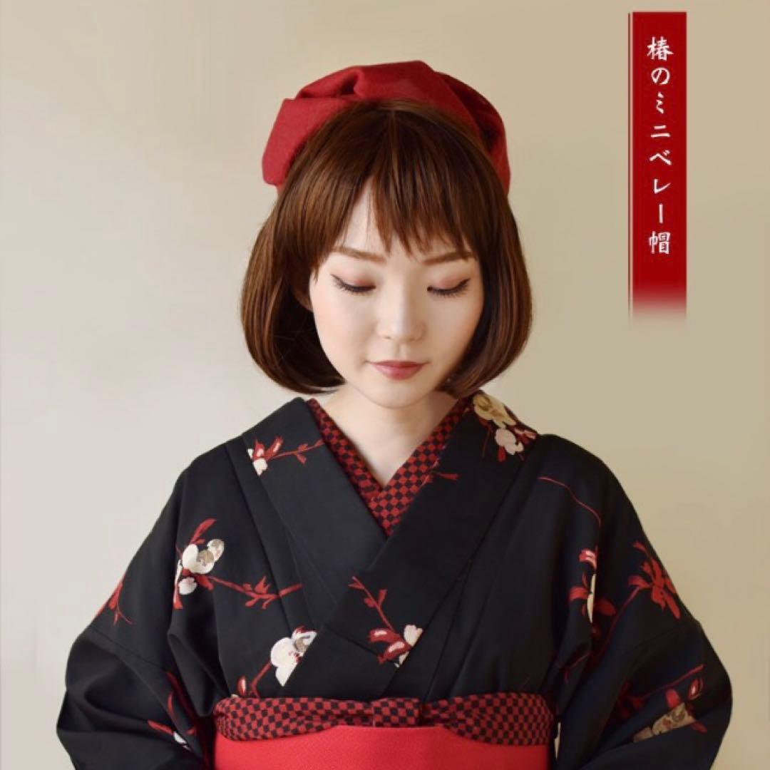 あそ美や 椿 ミニベレー帽 - メルカリ
