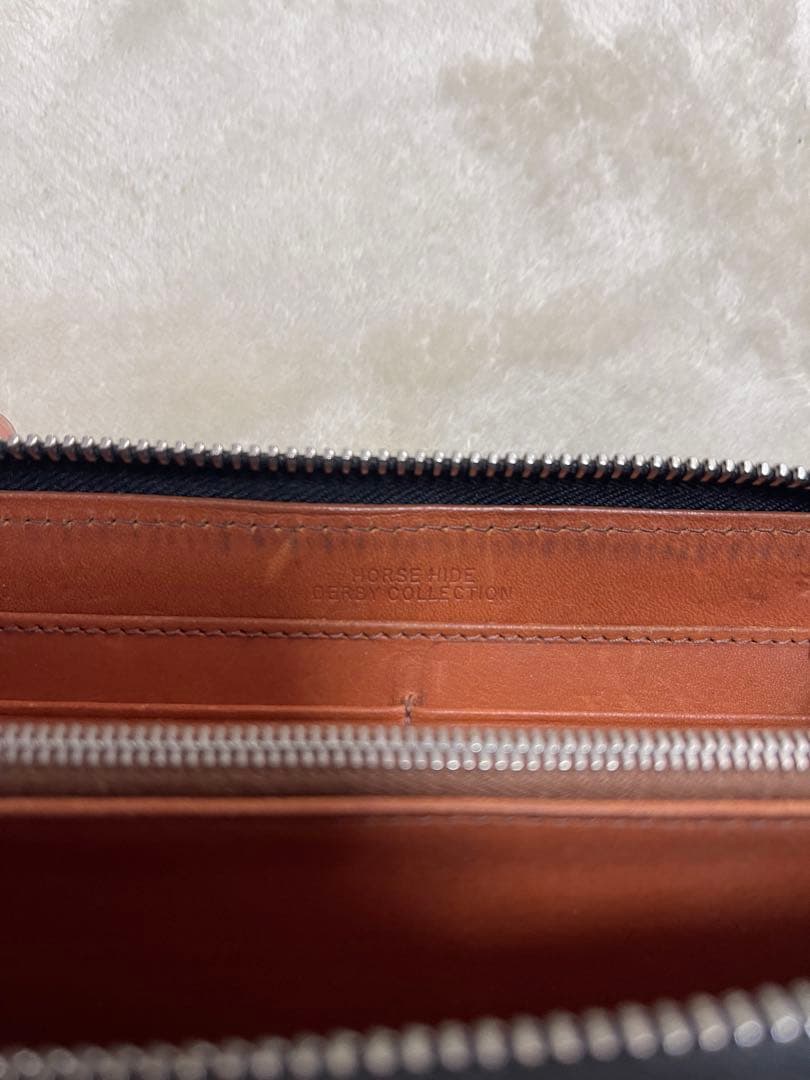 ホワイトハウスコックス 長財布 ラウンドジップ ダービーコレクション