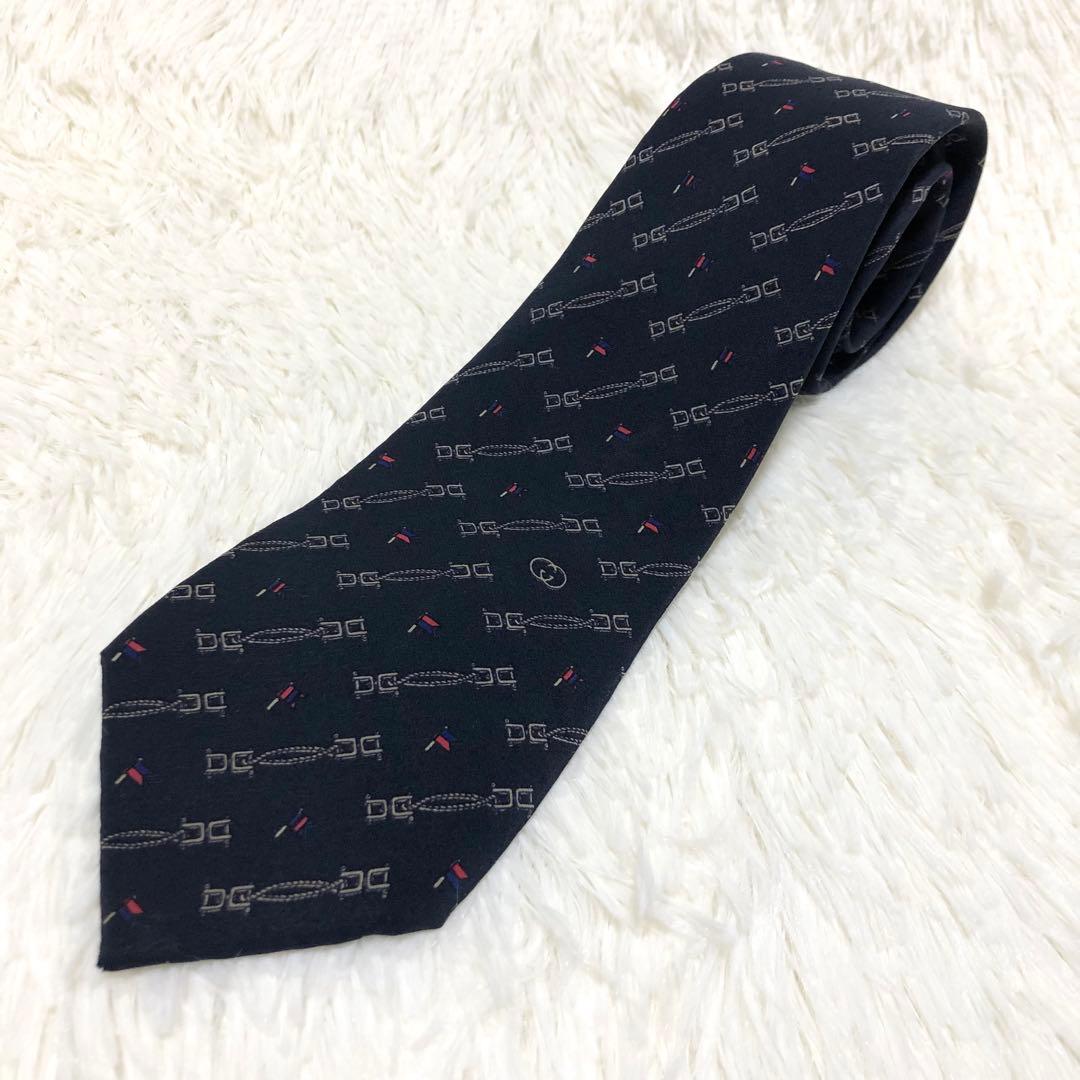 GUCCI グッチ オールドグッチ ヴィンテージ ネクタイ GG シルク100