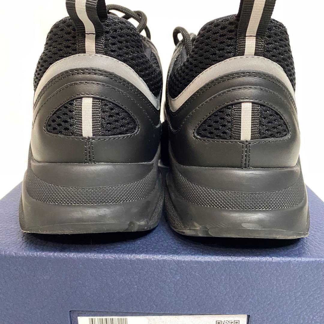 美品☆ DIOR B22 ディオール 43 スニーカー 28センチ ブラック - メルカリ