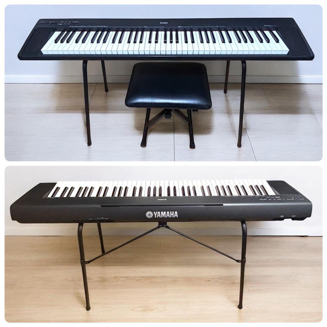 美品】ヤマハ NP-30 電子キーボード 76鍵盤 スタンド 椅子付セット