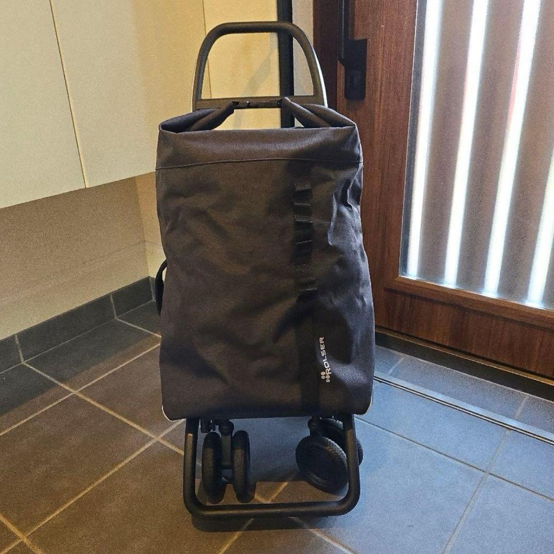 美品　ロルサー　ROLSER キャリーカート　ショッピングカート　4輪　四輪 ROLSER（ロルサー） ショッピングカート キャリーカート アルミ製