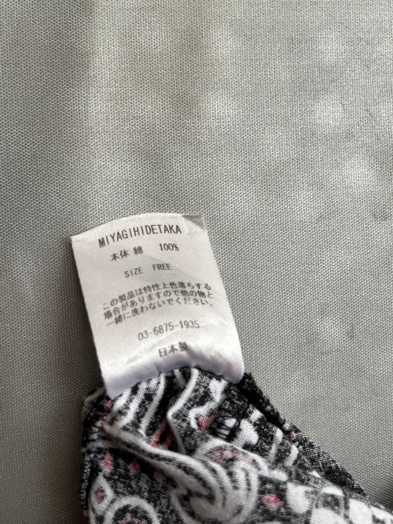 YZERR着用 MIYAGI HIDETAKA×SUGATA ペイズリーシャツ - メルカリ