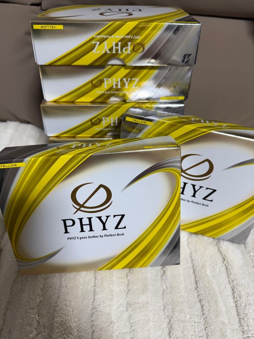 PHYZ ゴルフボール 12個入リ7箱セット～ TOURSTAGE ブリヂストン PHYZ ボール 半ダース : GDOゴルフショップ