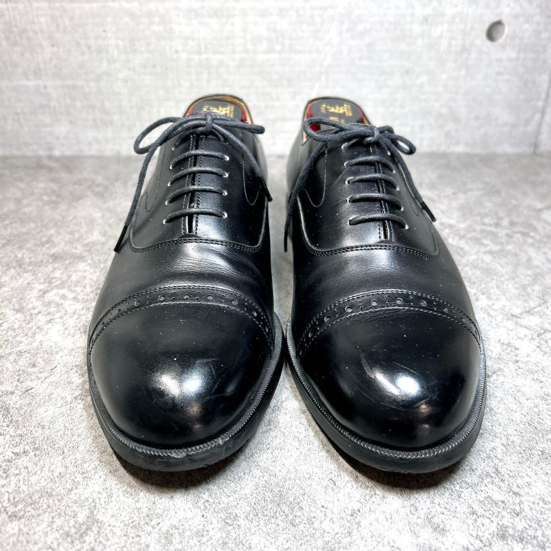 未使用級【REGAL】ビジネスシューズ/ストレートチップ/キャップトゥ