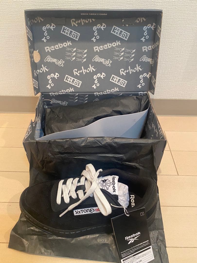 Reebok×SixTONESコラボスニーカー 23.0cm CLUB C 85