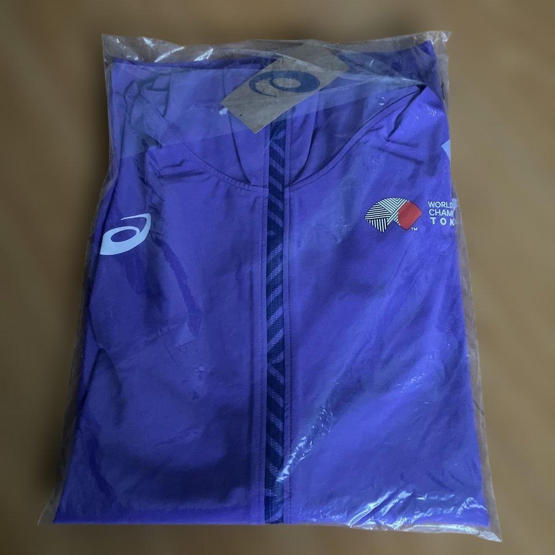 アシックス　東京世界陸上　ジャケット 東京2025世界陸上競技選手権大会 陸上競技日本代表チームオフィシャル