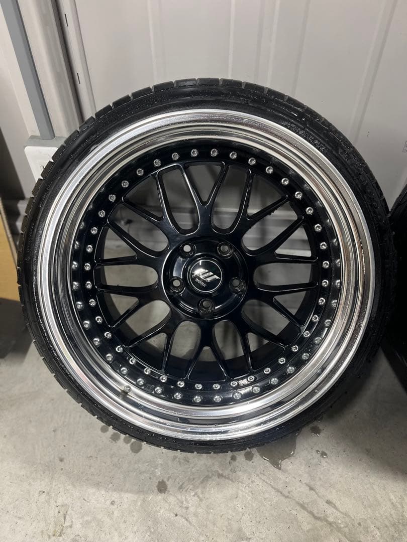 ジスタンス　ワーク　19インチ 9.5j 10.5j pcd114.3 ホイール