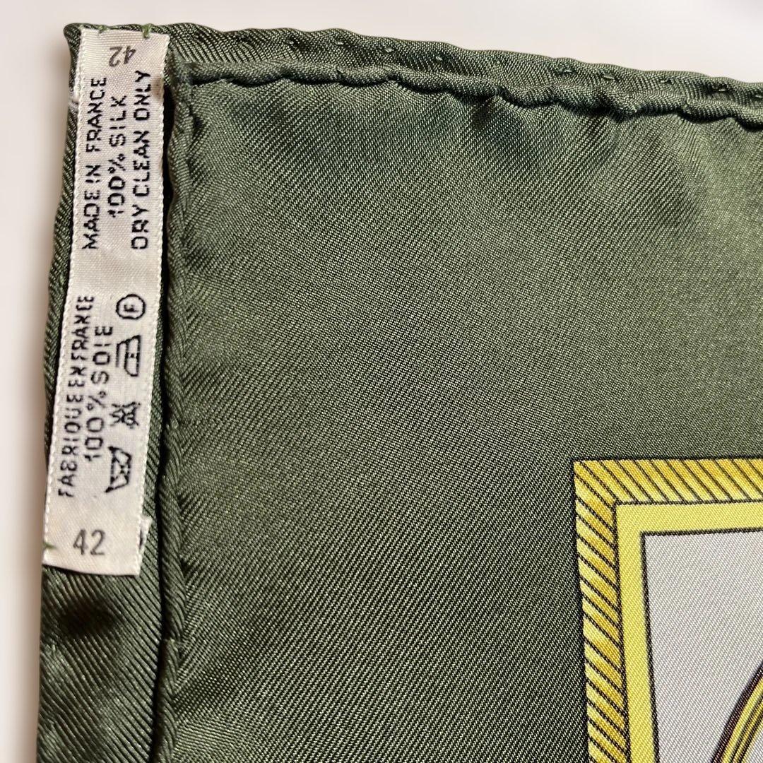 超美品 エルメス スカーフ カレ90 折り畳み式幌の馬車 - メルカリ