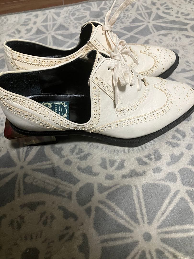激レア　mabataki美雨　24.5cm ウィングチップシューズ