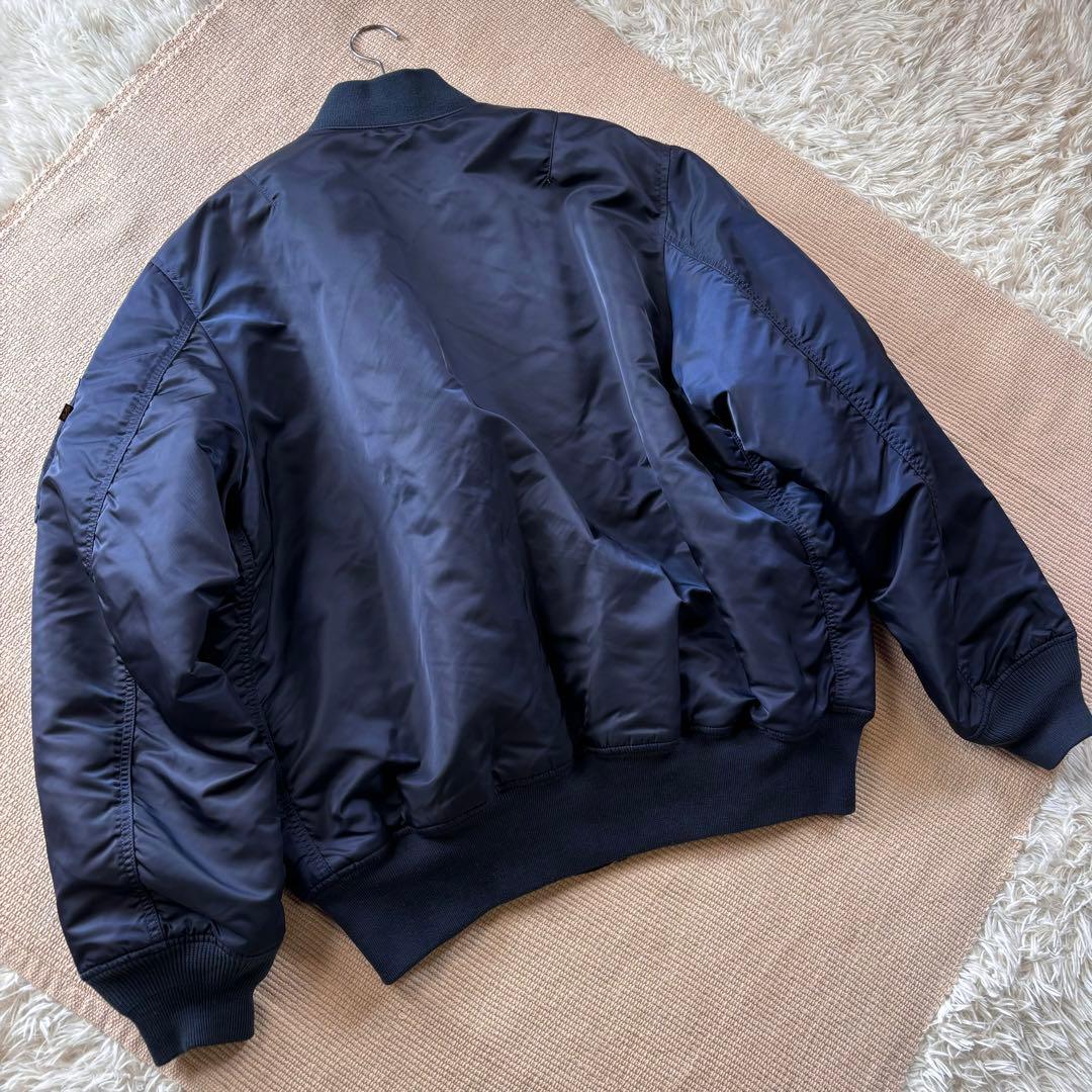 希少4L】ALPHA アルファインダストリーズ MA-1 フライトジャケット