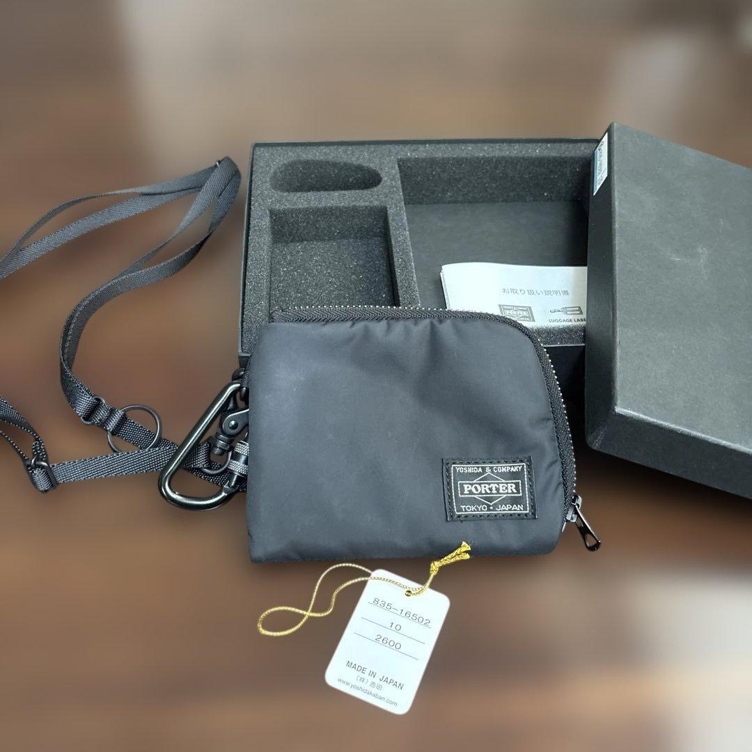 PORTER ブラック ケース　835-16502 楽天市場】ポーター リバティー ウォレット 835-16502 財布 ミニ財布