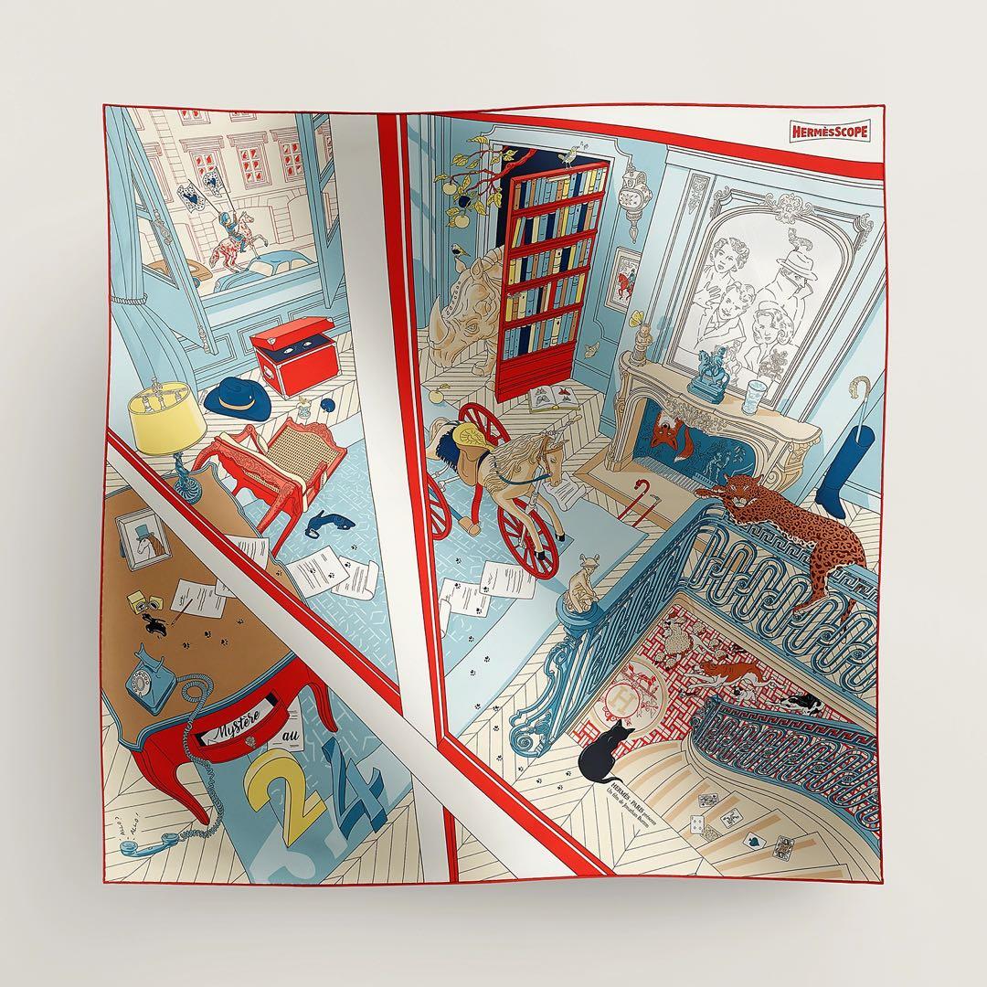 エルメス Hermes 2024春夏新品 カレ90 《24番地のミステリー》 - メルカリ