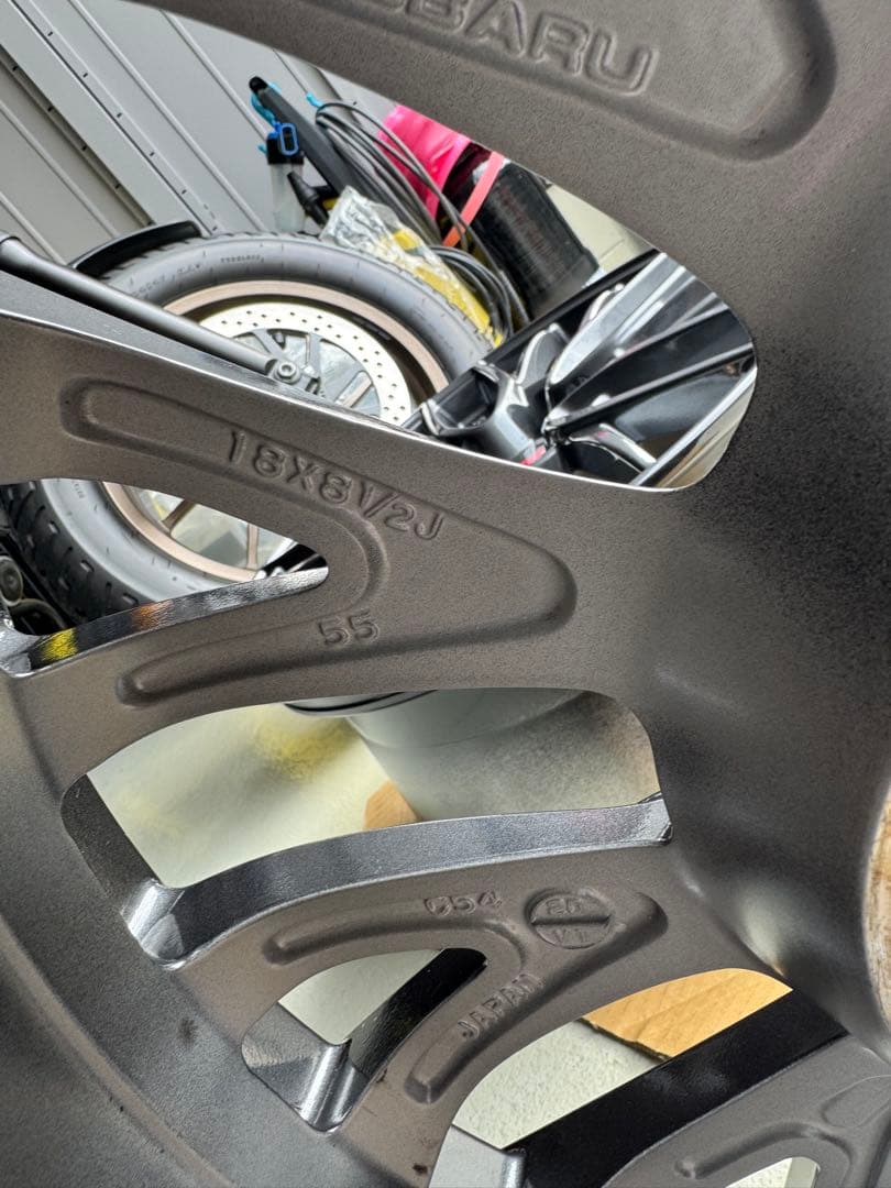 SUBARU WRX-sti（VAB-F型）18×8.5J ホイール　1本