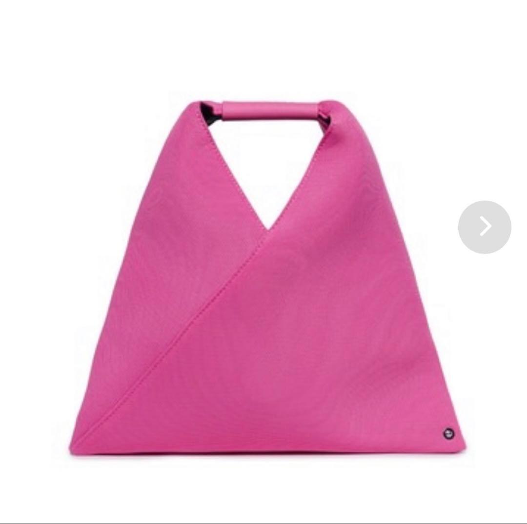 未使用MM6 Maison Margiela ピンク ミニハンドバッグ MM6 エムエム6 メゾンマルジェラ MAISON MARGIELA バッグ 2WAYトート