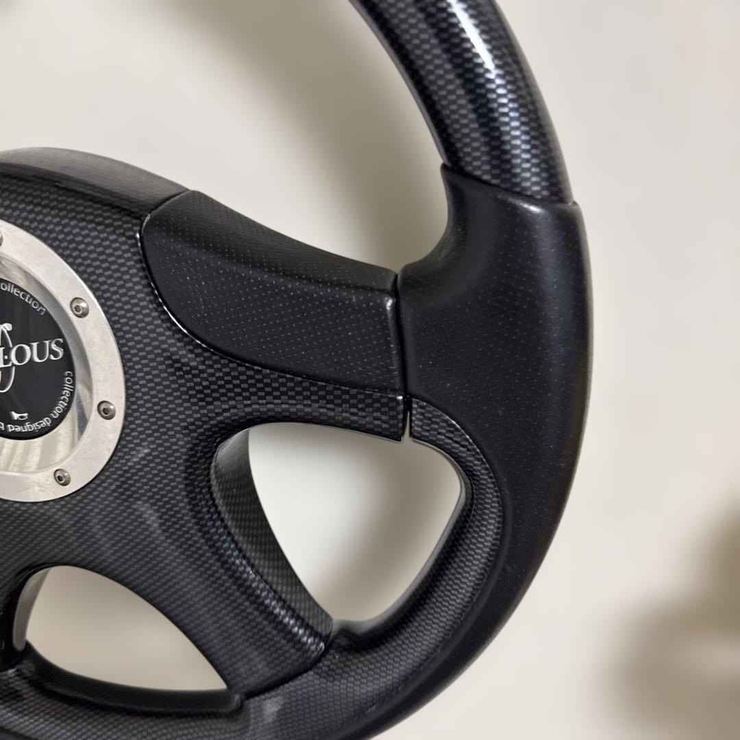 希少！ ファブレス ステアリング 平成仕様 VIPカー カーボン セダン