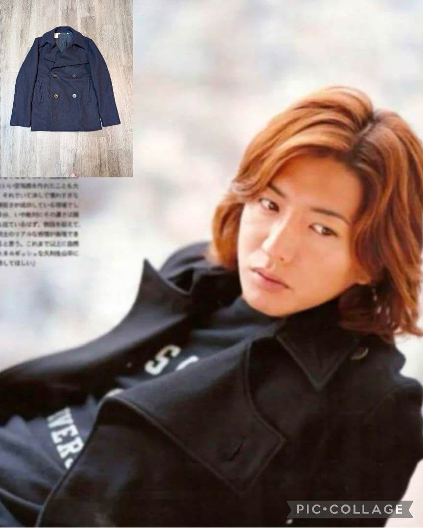 2007AW【木村拓哉さん着用モデル】名作 N.HOLLYWOOD P-COAT - メルカリ